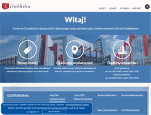 Tablet Screenshot of centrumszembeka.pl